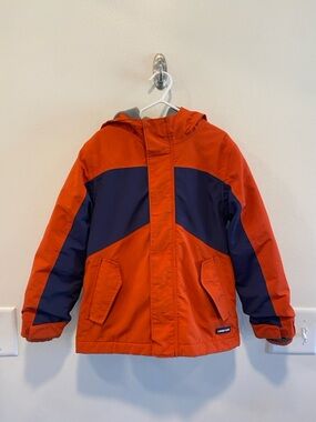 Lands' End Kids Squall Waterproof Insulated Jacket size 4 snow coat winter